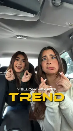 YELLOW HEARTS TREND
