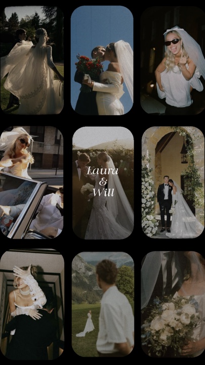 wedding grid