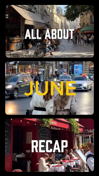 JUNE RECAP
