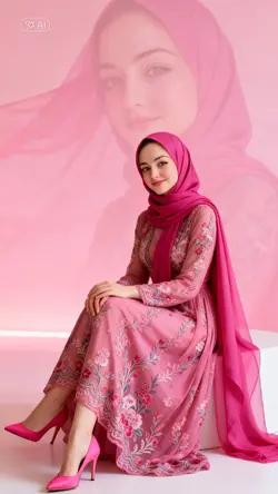 photoshoot hijab' Ai