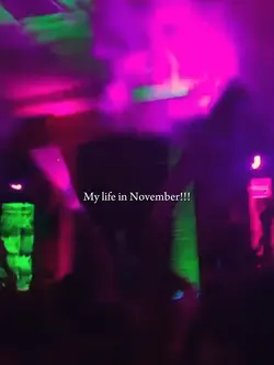 my life in November 