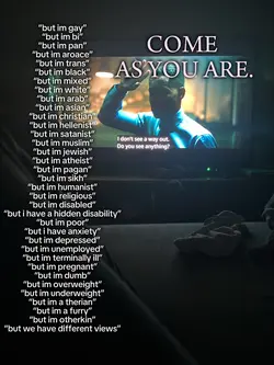 come as u are 🙂‍↕️