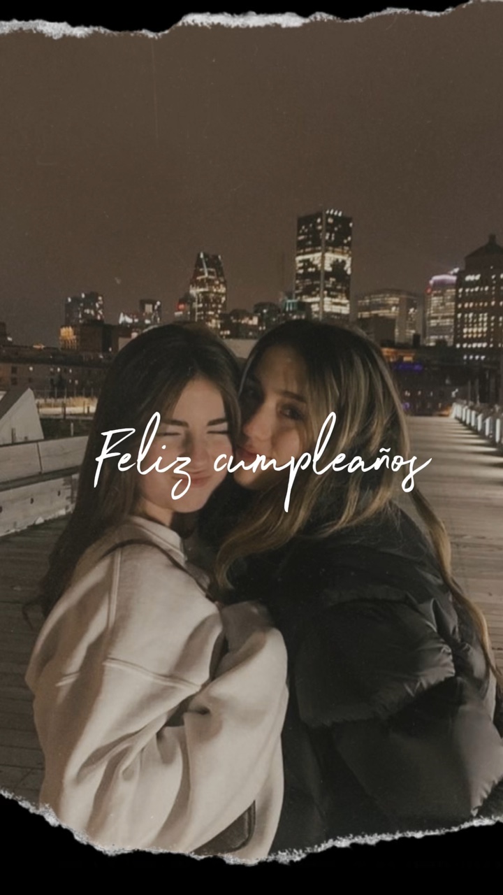 Feliz cumpleaños 