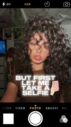 let me take a selfie