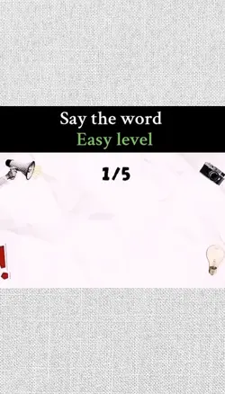 say the word easy