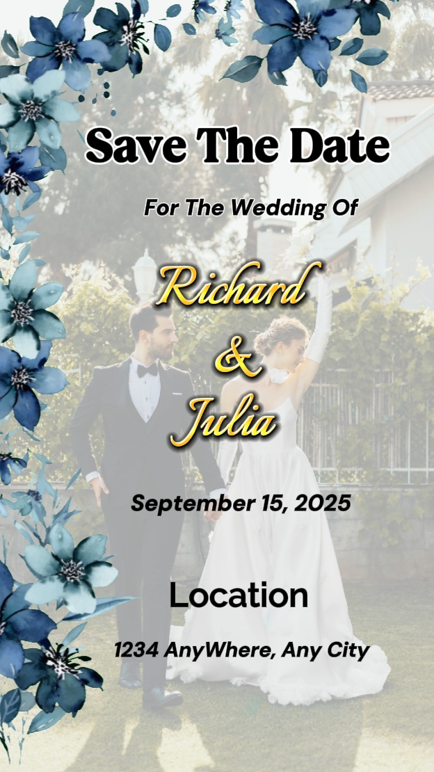 Invitación de boda