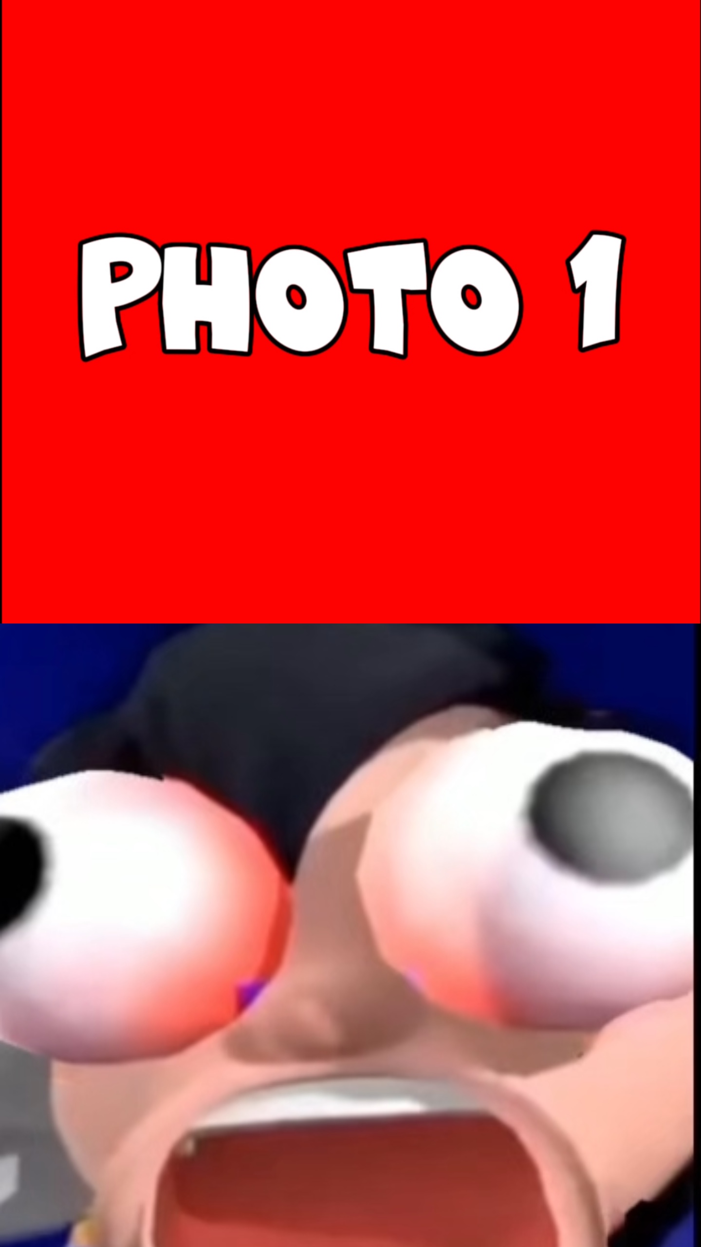 Shocked faces