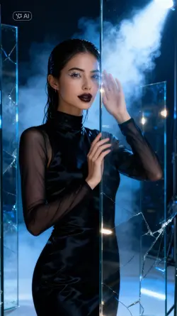 glass smoke phtshoot