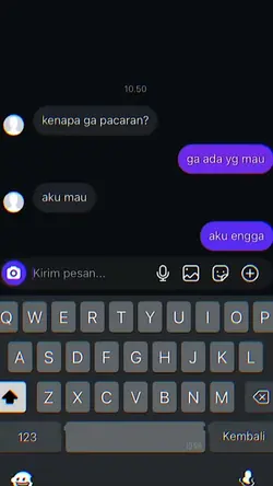 kenapa ga pacaran?
