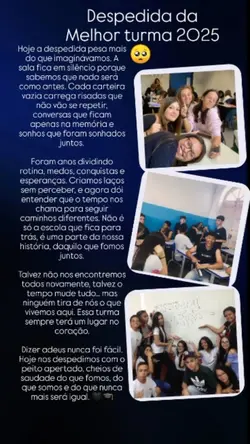 Despedida de turma 