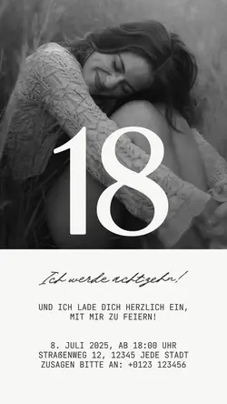 Einladung Geburtstag