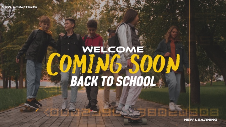 Retour à l'école bientôt
