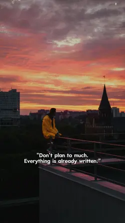 Dont plan too much