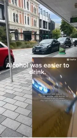 Alcohol/smoke was…