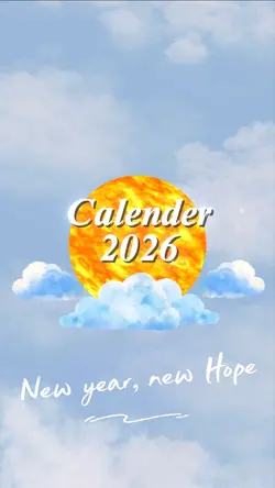 Month calender 2026 