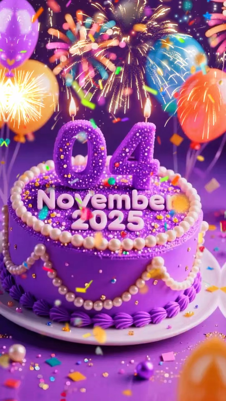 Aniversário 04 de novembro de 2025
