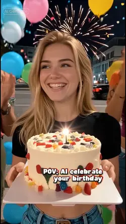 AI Birthday surprise