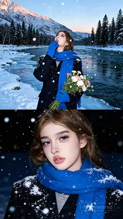 winter photoshoot 
