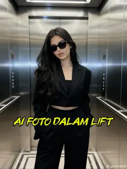 AI foto dalam lift