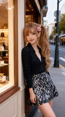 街角のポートレート