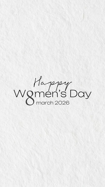 Feliz día de la mujer