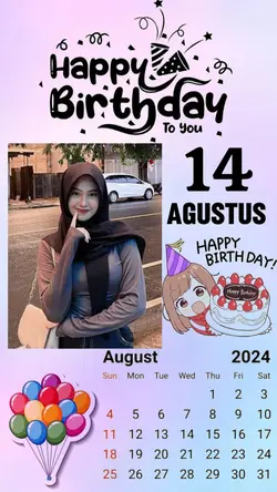 14 Agustus Birthday 