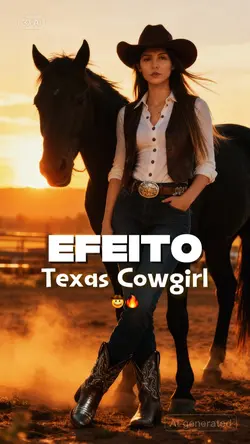 Efeito Texas Cowgirl