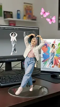 miniatur 3D viral