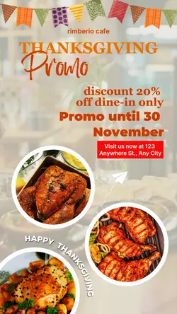 Thanksgiving Promo