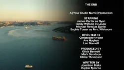 END CREDITS FILM