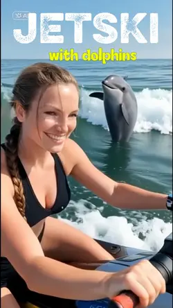 JETSKI with DOLPHINS