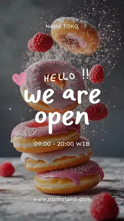 we are open 
