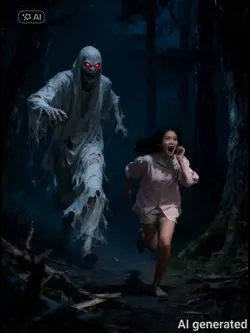 Dikejar hantu 