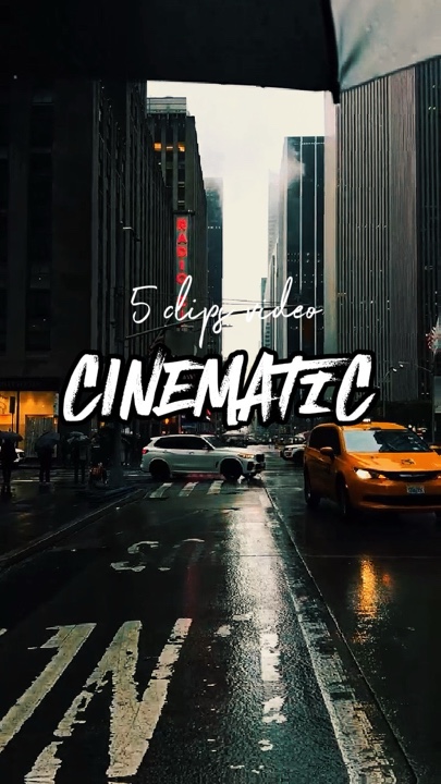 5 Clips Cinematic