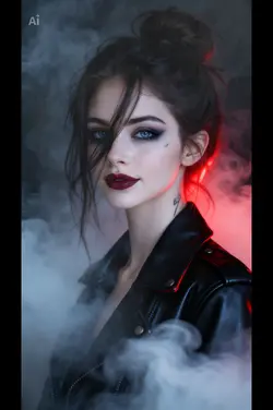 dark gothic woman