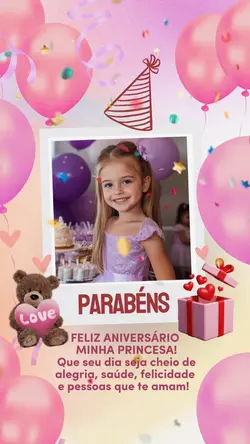 PARABÉNS PRINCESA 