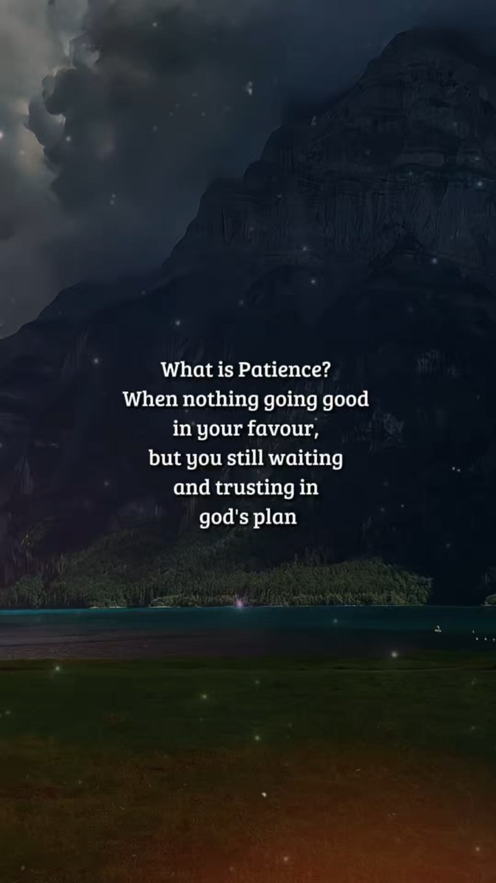 Qu'est-ce que la patience?