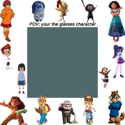 Glasses character 👓
