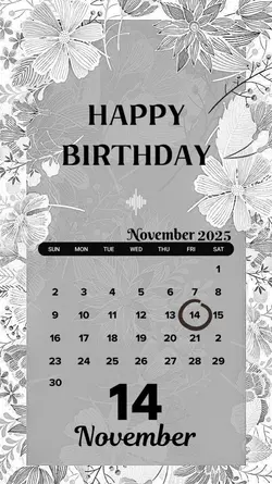 HBD 14 NOVEMBER 2025