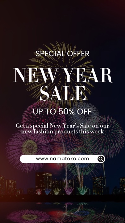 promo: new year sale