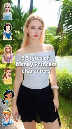 6 STYLES OF DISNEY