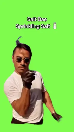 Salt Bae Sprinkling