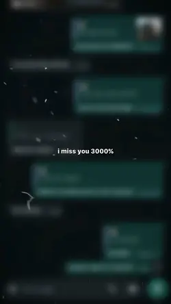 i miss you 3000%