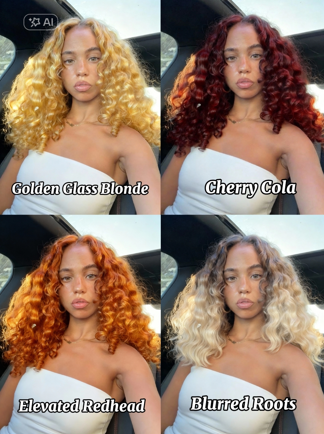 4 warna rambut 