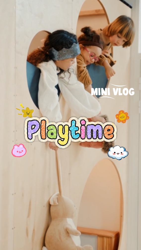 Hora de brincar do vlog