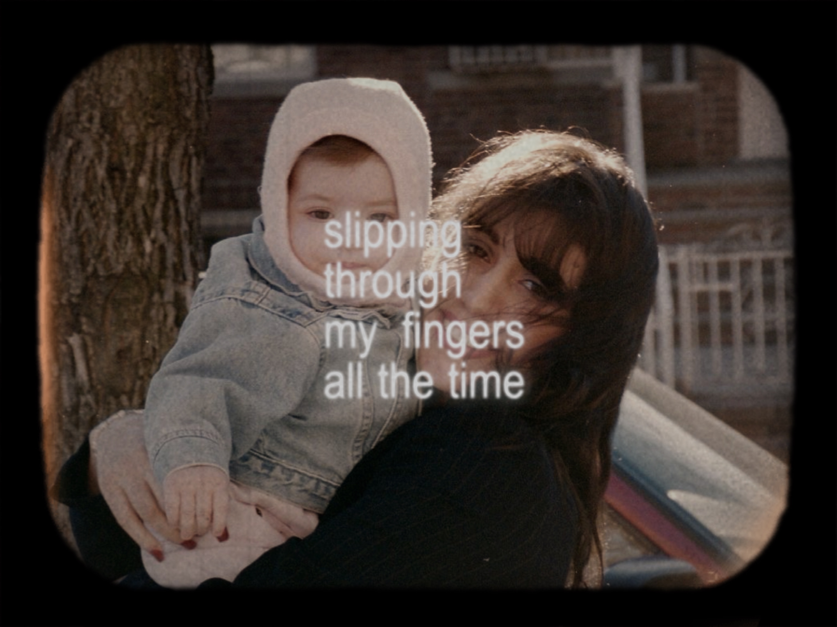 slipping through my