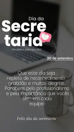 Dia da secretária 