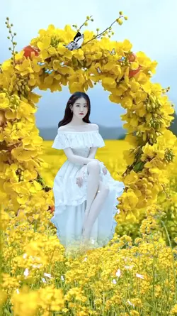 Một rừng hoa mai nở