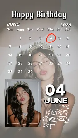 4 JUNE, HBD TO ME