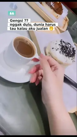 gengsi gak dulu